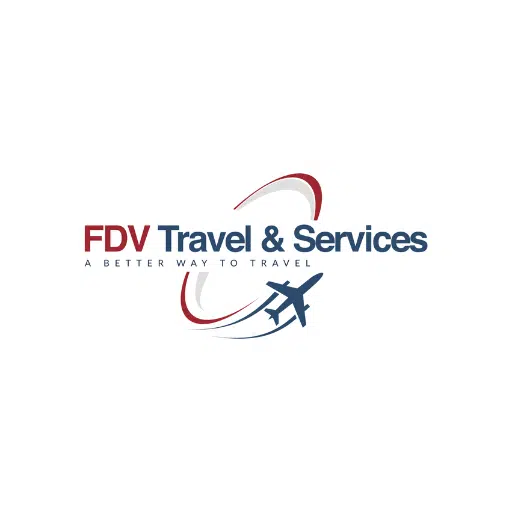 diseñamos el logotipo de la marca FDV Travel & Services