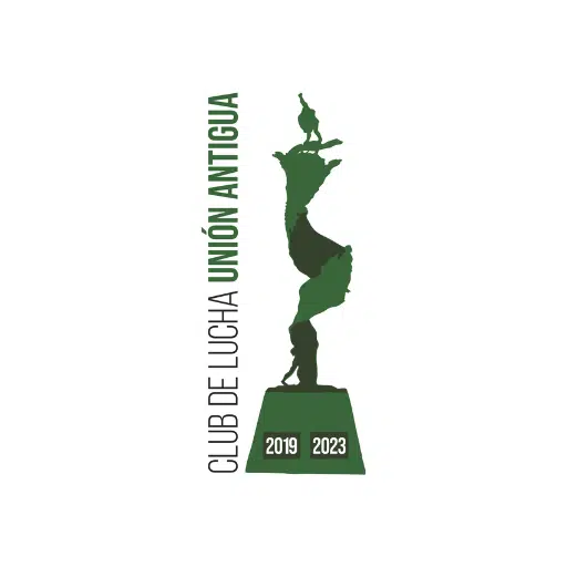 diseñamos el logotipo de la marca club de lucha union antigua