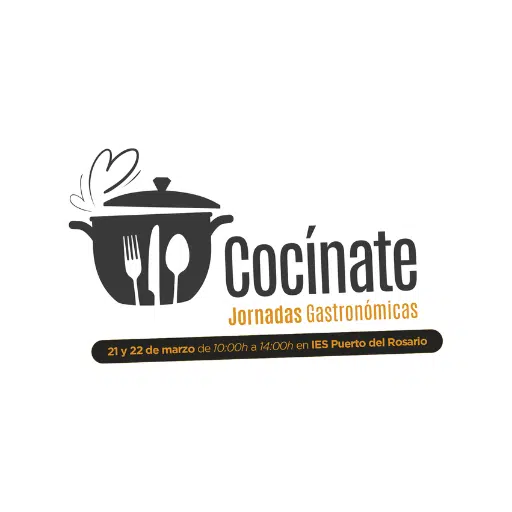 diseñamos el logotipo para las jornadas gastronómicas de Cocínate