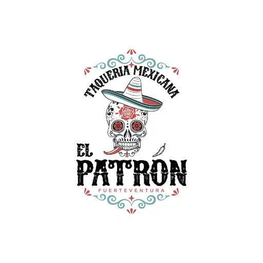 diseñamos el logotipo para la taquería mexicana El Patrón