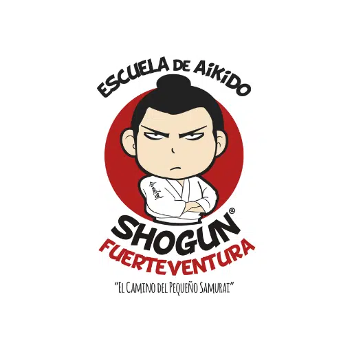 diseñamos el logotipo para la escuela de aikido Shogun Fuerteventura