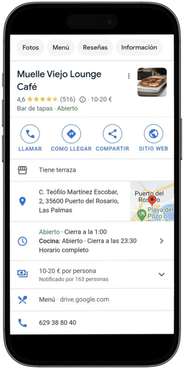 gestionar perfil empresa google